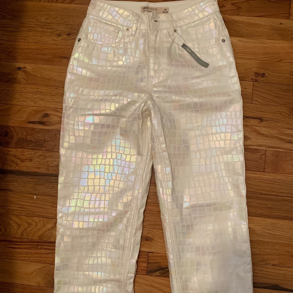 NWT ASOS Petite Straight Leg Denim